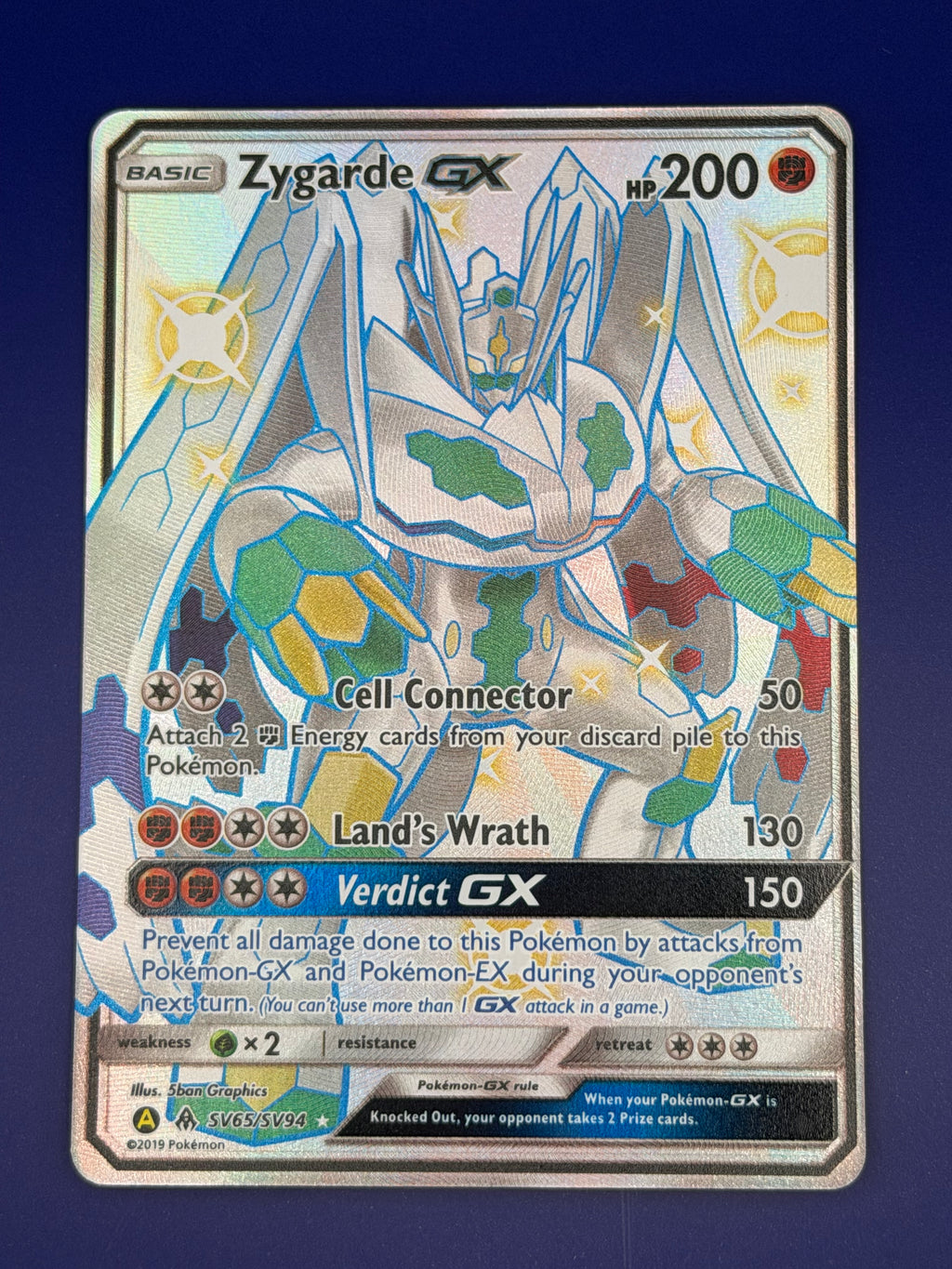 Zygarde GX – SV65/SV94 Shiny Vault – Hidden Fates